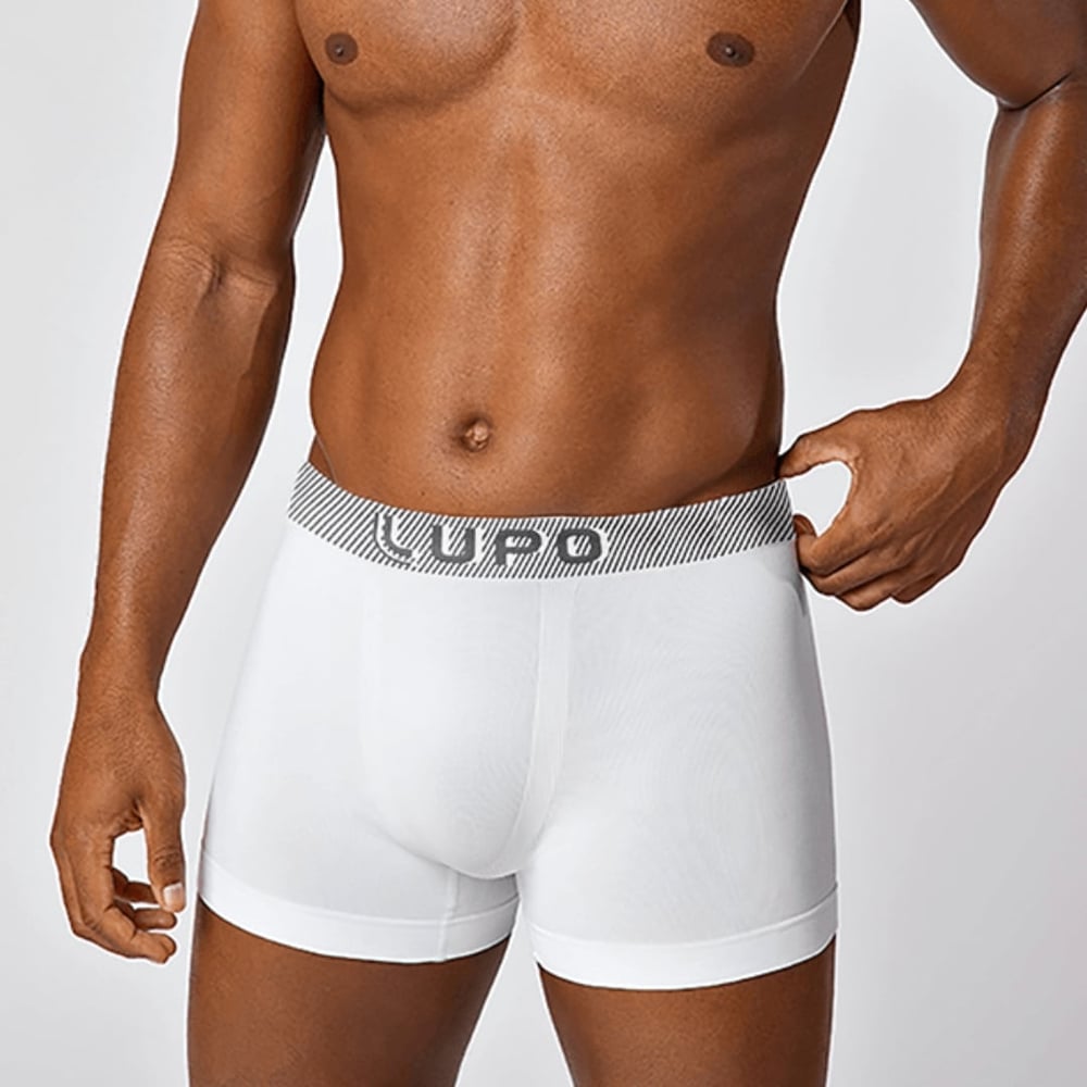 Cueca Boxer Adulto Microfibra Sem Costura Lupo