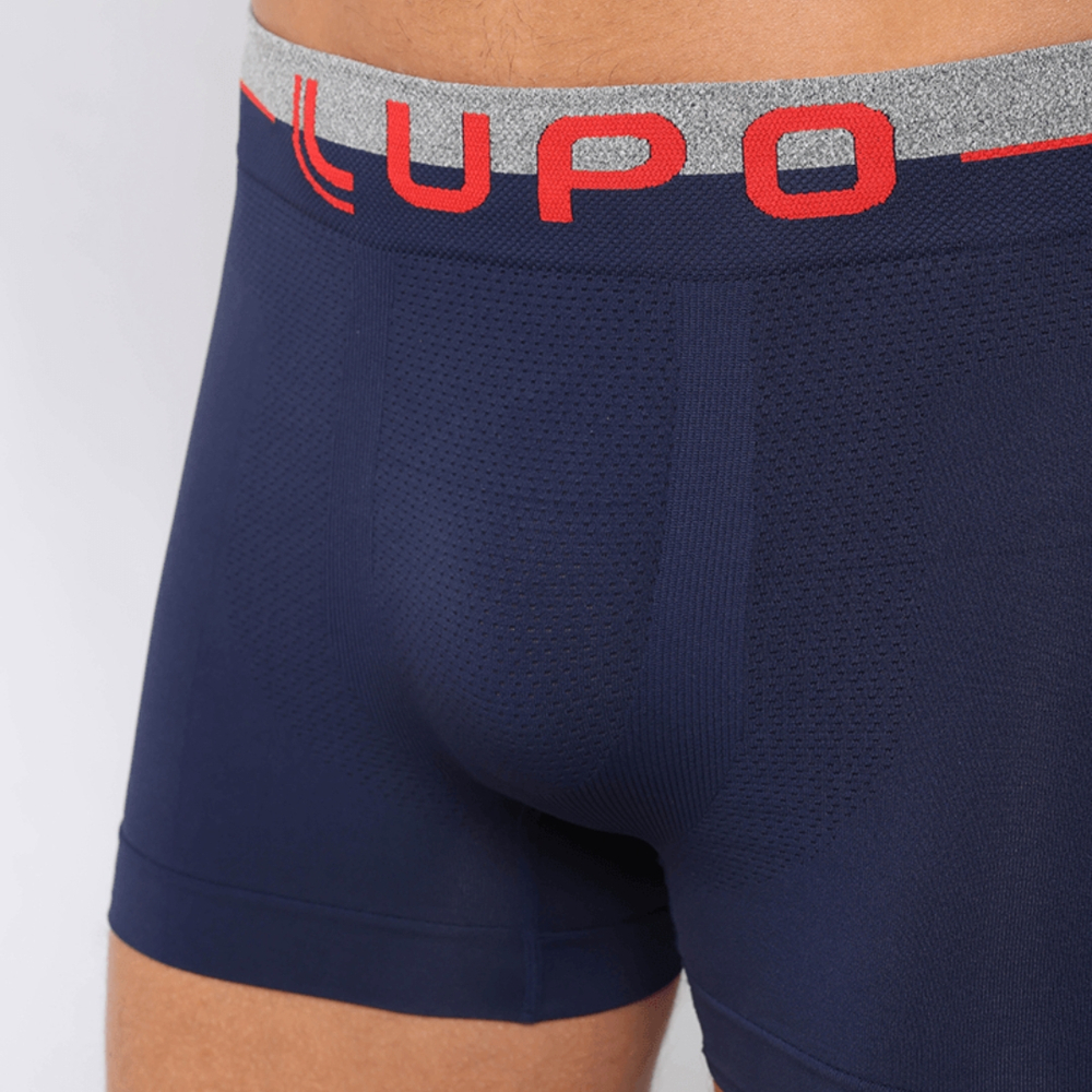 Cueca Boxer Masculina Em Microfibra Sem Costura Lupo