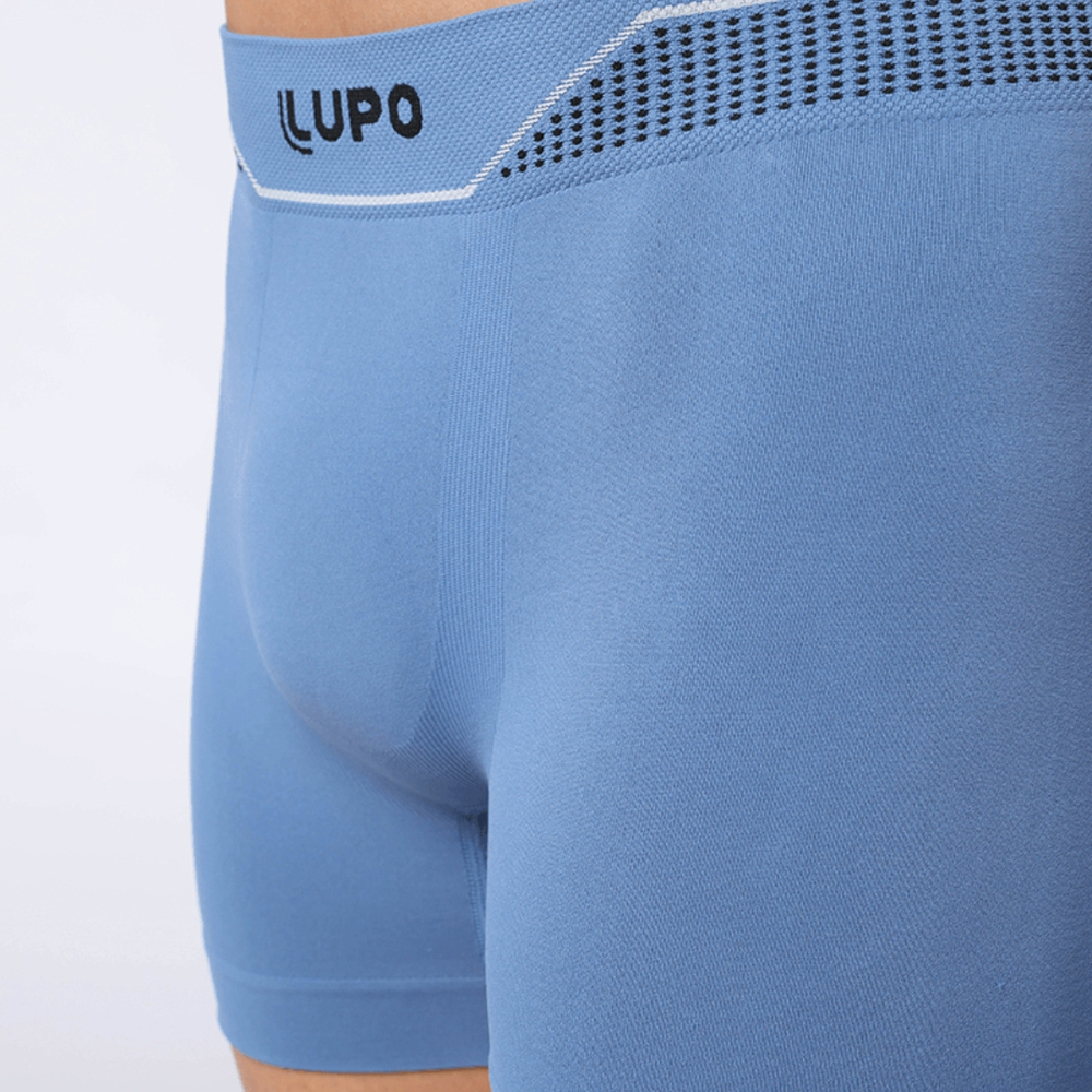 Cueca Boxer Adulto Microfibra Sem Costura Lupo