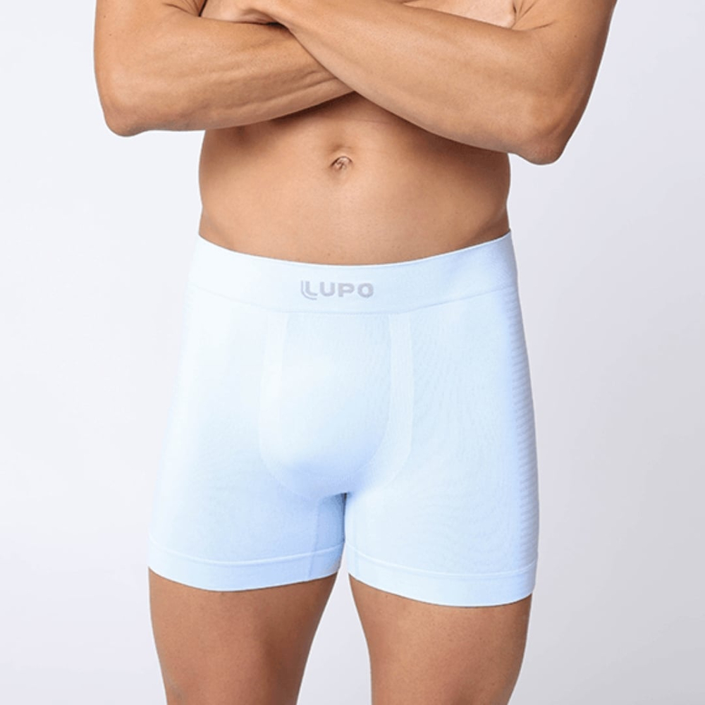Cueca Boxer Sem Costura Em Microfibra Lupo