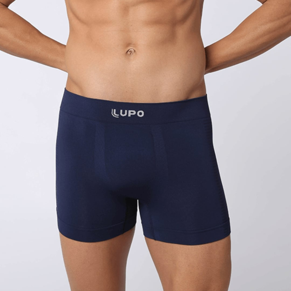 Cueca Boxer Sem Costura Em Microfibra Lupo