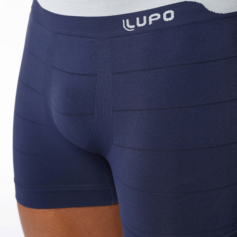 Cueca Boxer Sem Costura Masculina Lupo