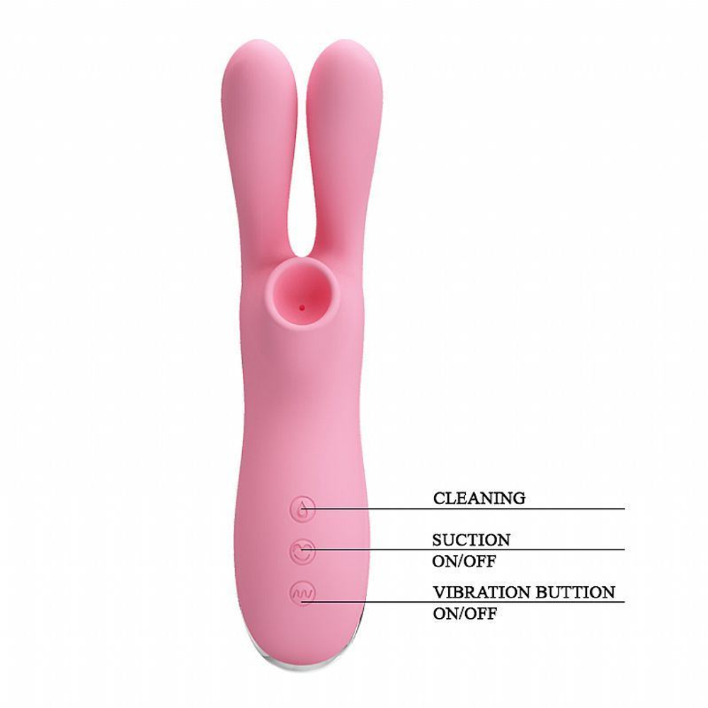 Vibrador Estimuldor Sugador Ralap Pretty Love 