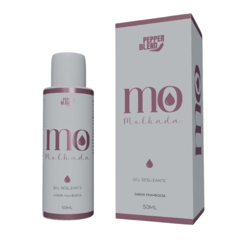 Molhada Gel Deslizante Beijável 50ml Pepper Blend