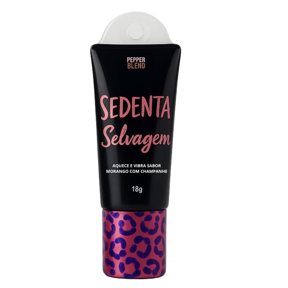 Sedenta Selvagem Gel Aquece E Vibra 18g Pepper Blend