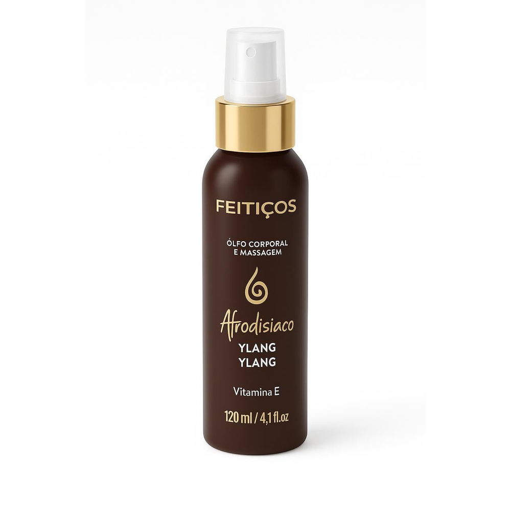 óleo De Massagem Corporal 120ml Feitiços