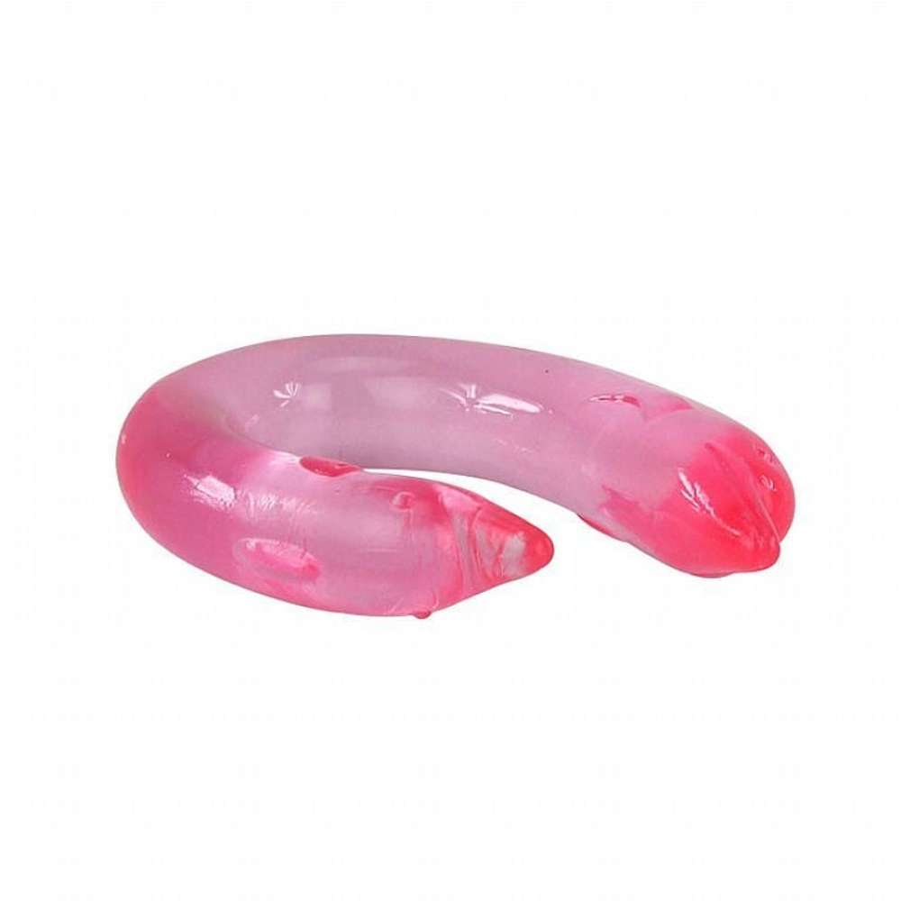 Prótese Golfinho Em Jelly Flexível Double Dolphin