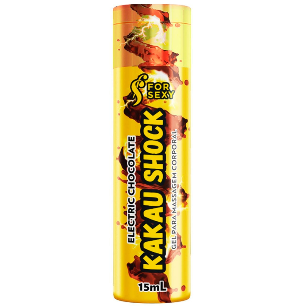 Kakau Shock Electric Gel Comestível 18g Forsexy