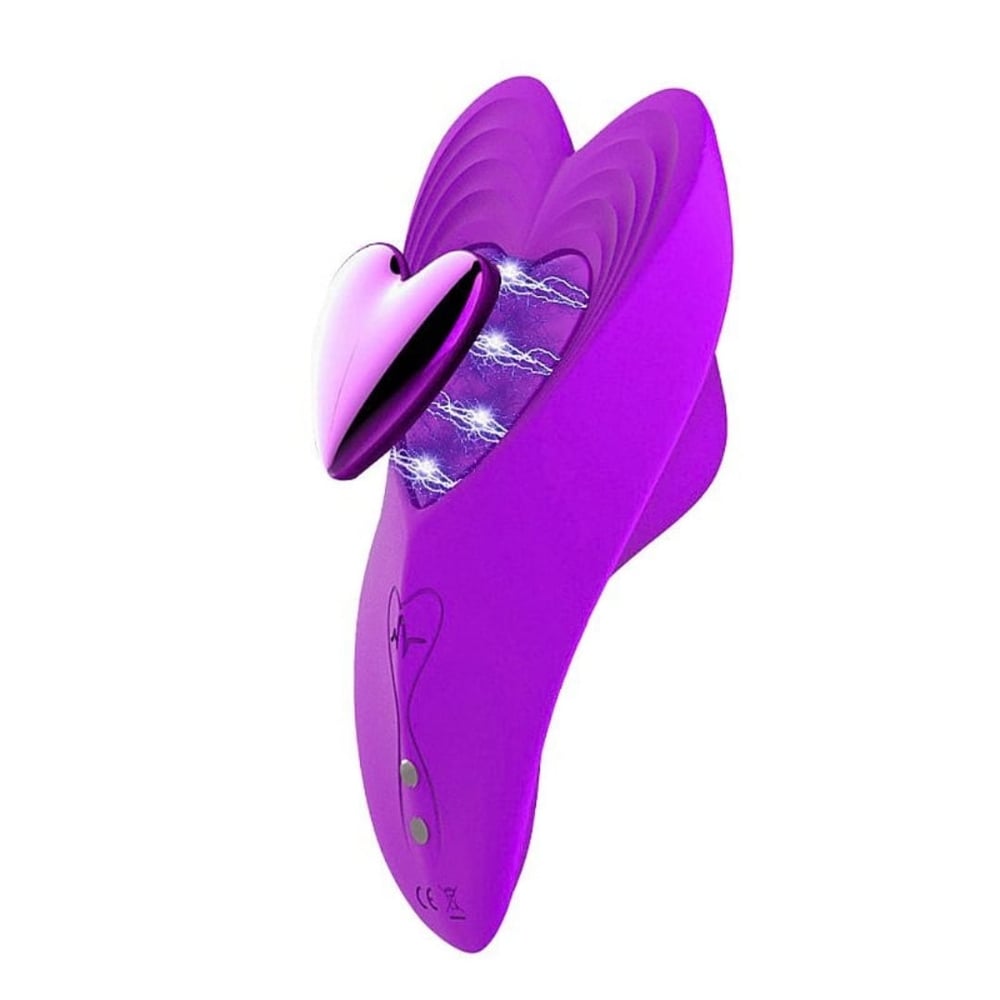 Vibrador De Calcinha Formato De Coração 10 Vibrações App Controll