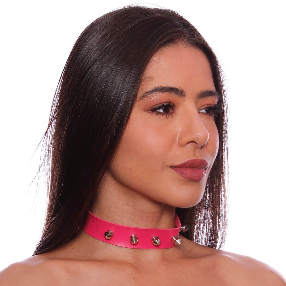 Coleira Spike Com Regullagem Dominatrix