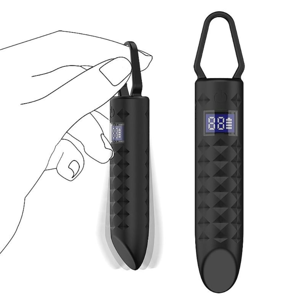 Vibrador Bullet Recarregável Com Visor Led Vibe Toys