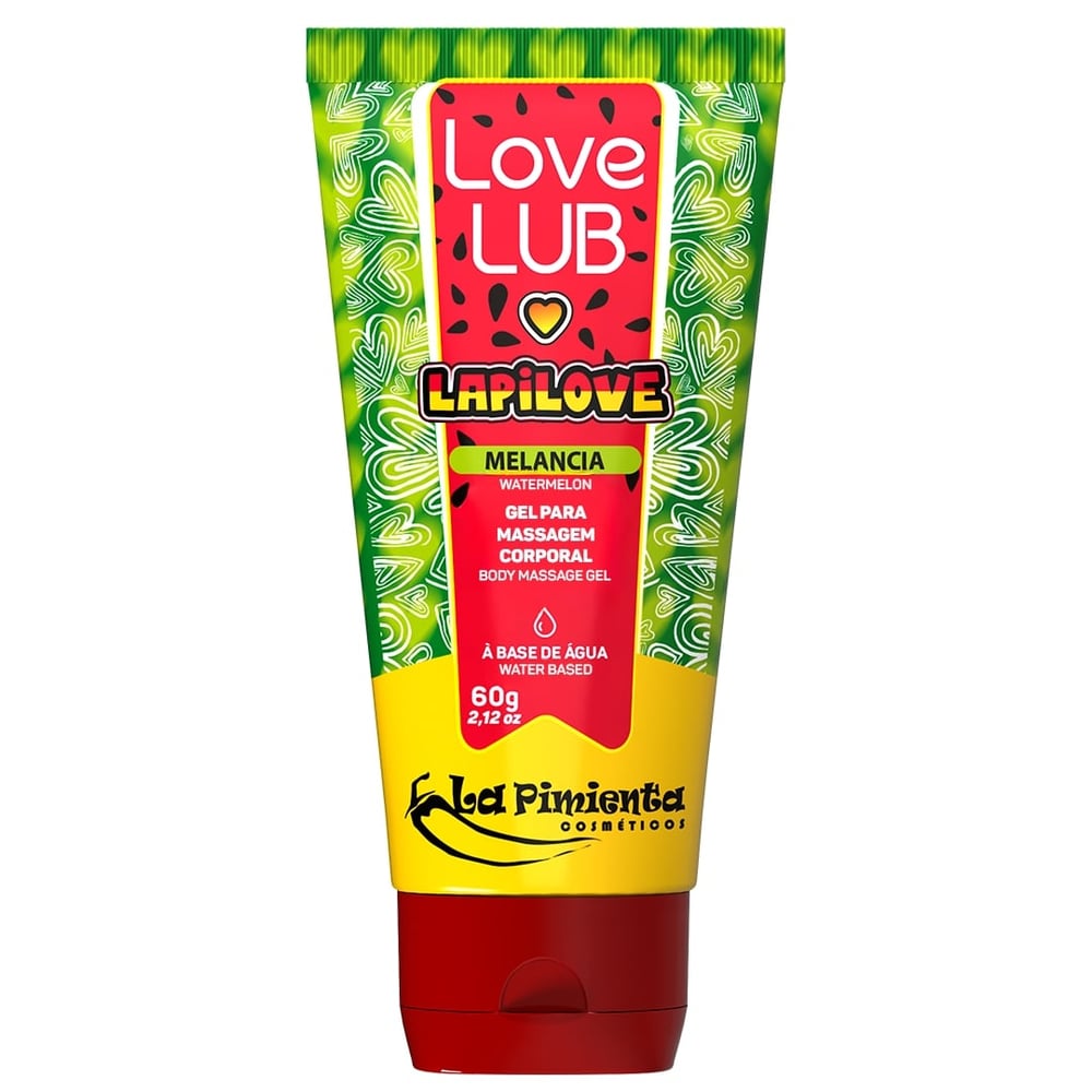 Love Lub Lapi Love Lubrificante Beijável 60g La Pimienta