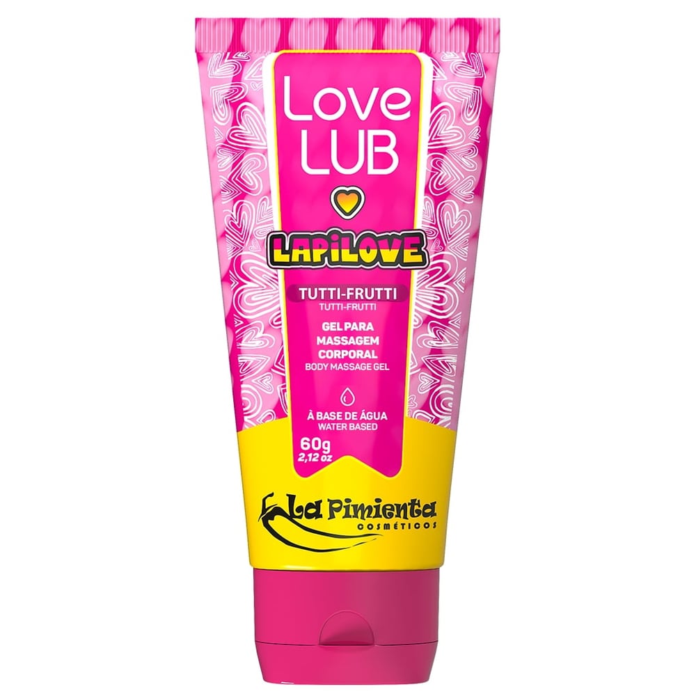 Love Lub Lapi Love Lubrificante Beijável 60g La Pimienta