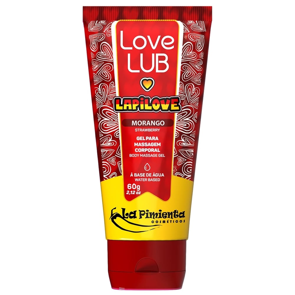 Love Lub Lapi Love Lubrificante Beijável 60g La Pimienta