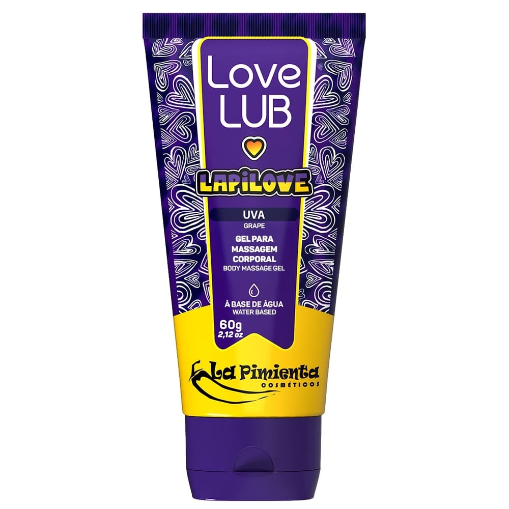 Love Lub Lapi Love Lubrificante Beijável 60g La Pimienta