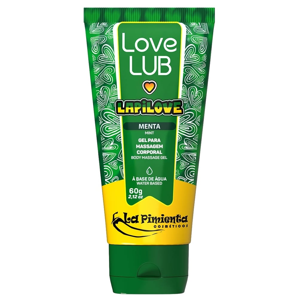 Love Lub Lapi Love Lubrificante Beijável 60g La Pimienta