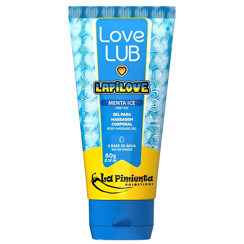 Love Lub Lapi Love Lubrificante Beijável 60g La Pimienta