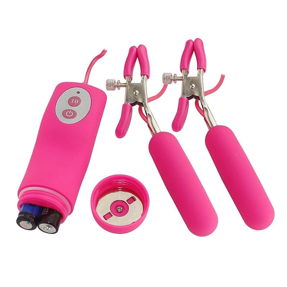 Prendedor De Mamilos Com Vibração Vibe Toys