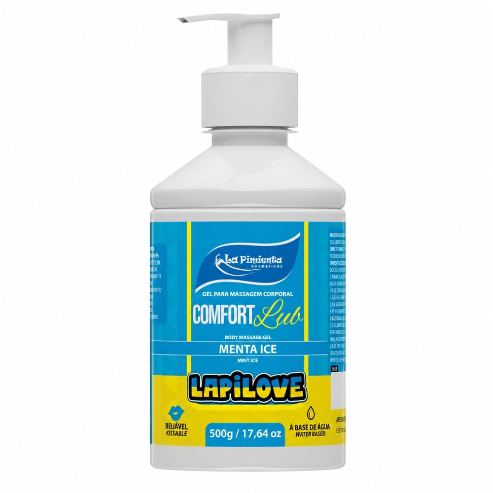 Comfort Lub Lapi Love Lubrificante Beijável 500g La Pimienta