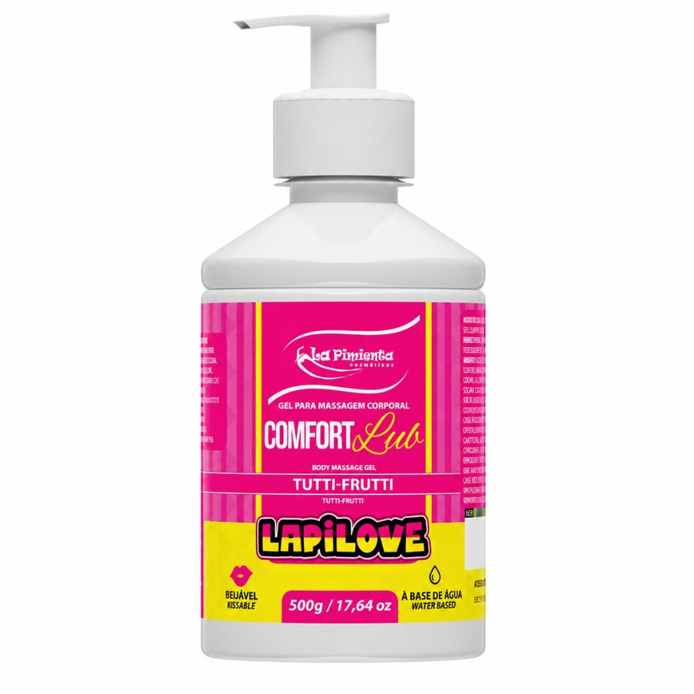 Comfort Lub Lapi Love Lubrificante Beijável 500g La Pimienta