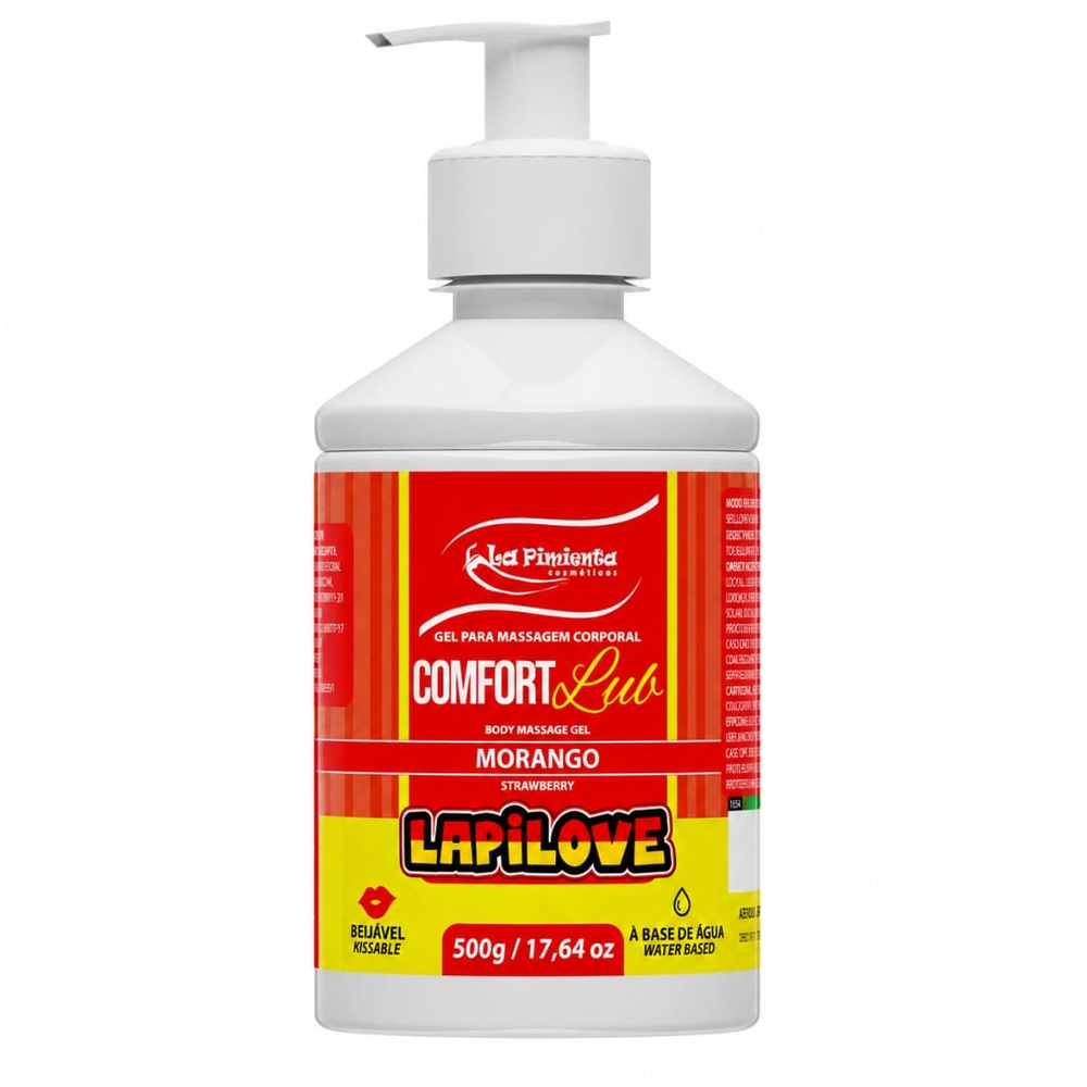 Comfort Lub Lapi Love Lubrificante Beijável 500g La Pimienta