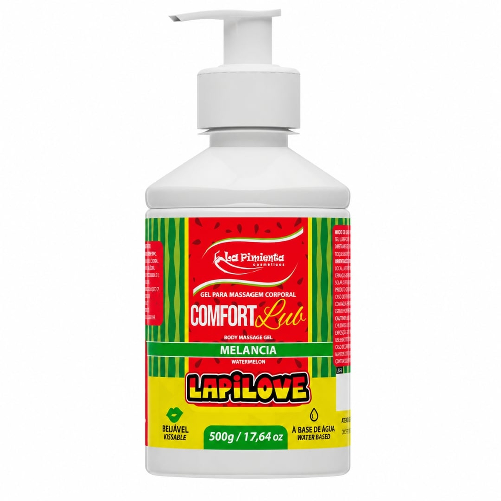 Comfort Lub Lapi Love Lubrificante Beijável 500g La Pimienta