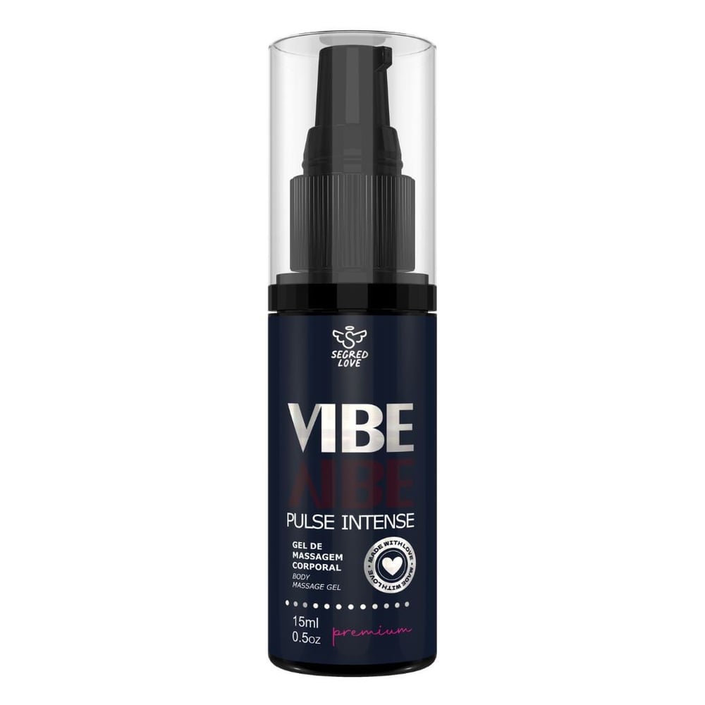 Vibe Pulse Intense Excitante Linha Exclusive 15ml Segred Love