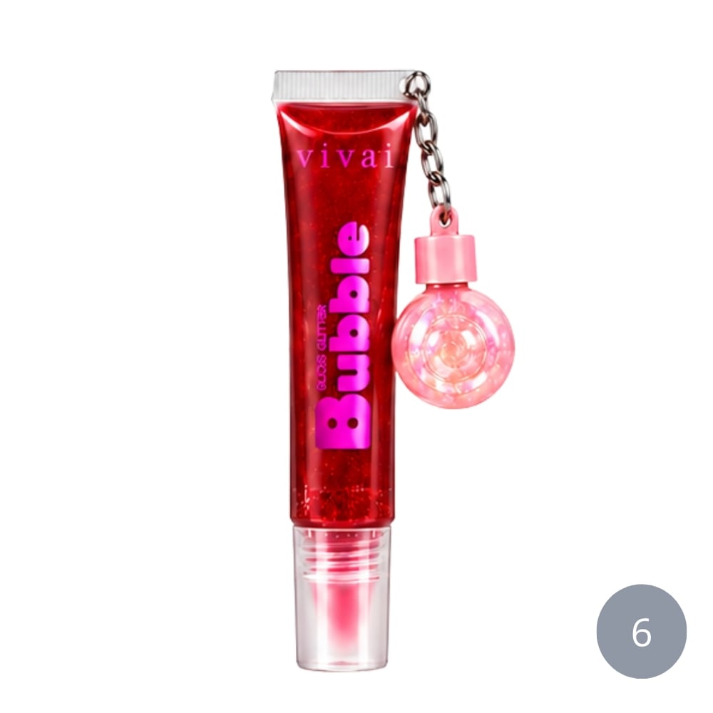 Lip Gloss Glitter Bubble 2 Em 1 Vivai