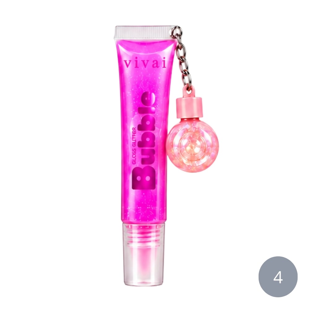 Lip Gloss Glitter Bubble 2 Em 1 Vivai