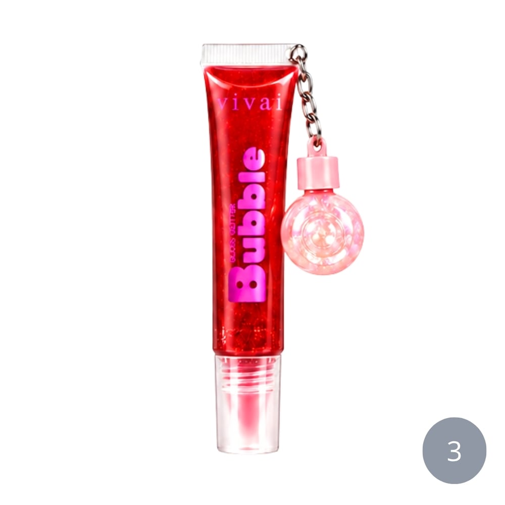 Lip Gloss Glitter Bubble 2 Em 1 Vivai