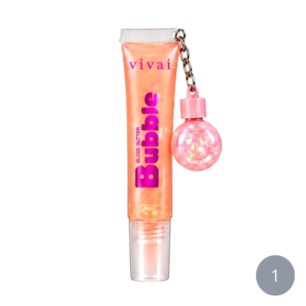 Lip Gloss Glitter Bubble 2 Em 1 Vivai