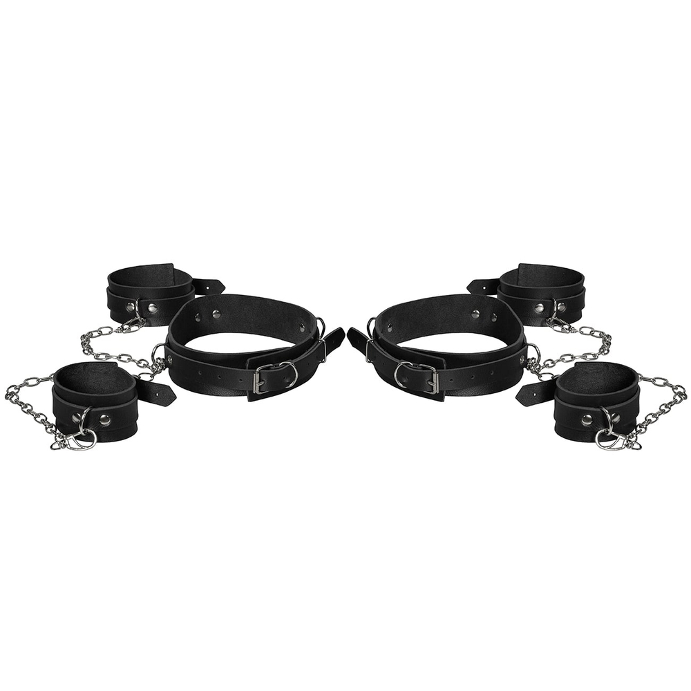 Kit Restritor Creta Ajustável Com Corrente Dominatrix