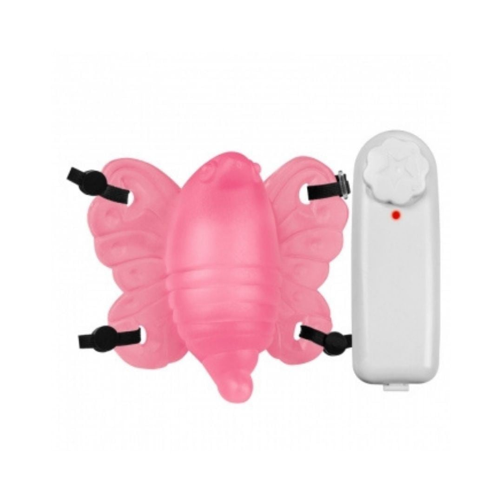 Vibrador Buterfly Em Silicone Com Vibração Multivelocidade Pau Brasil
