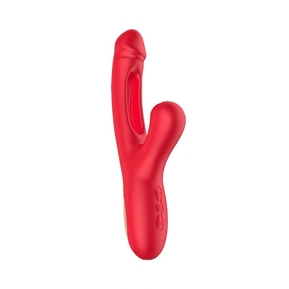 Leny Vibrador Recarregável Em Silicone 3 Em 1 Vibe Toys