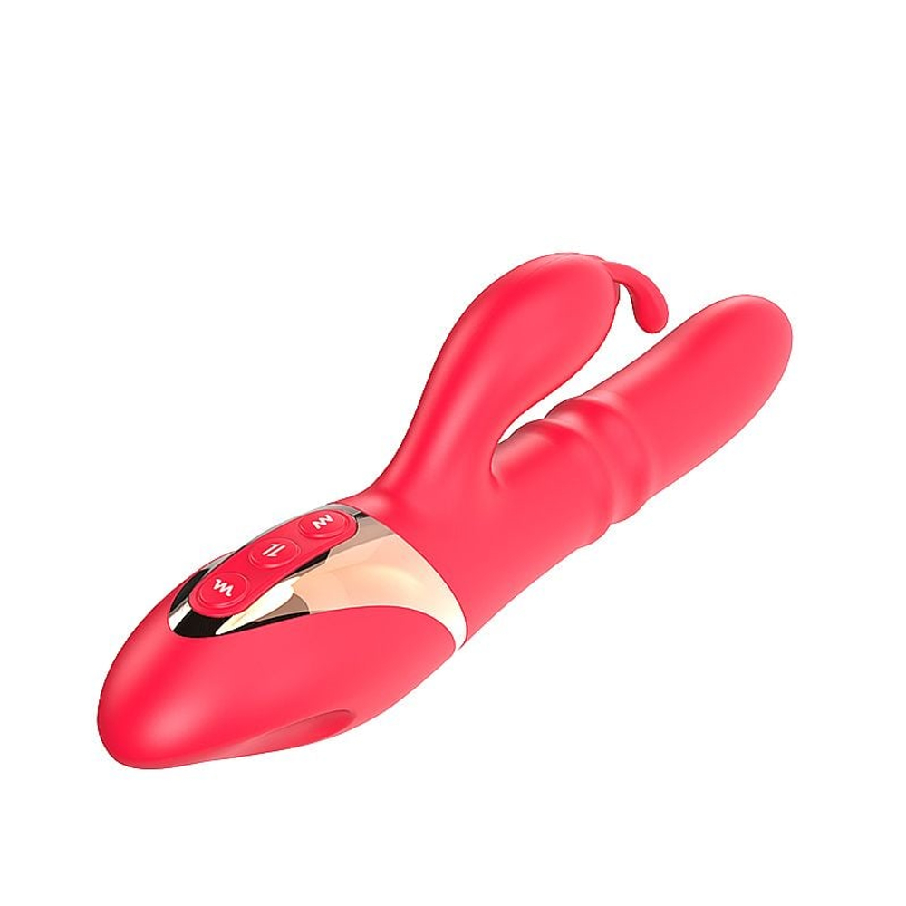 Vibrador De Silicone Ponto G E Clitóris Vai E Vem Vibe Toys