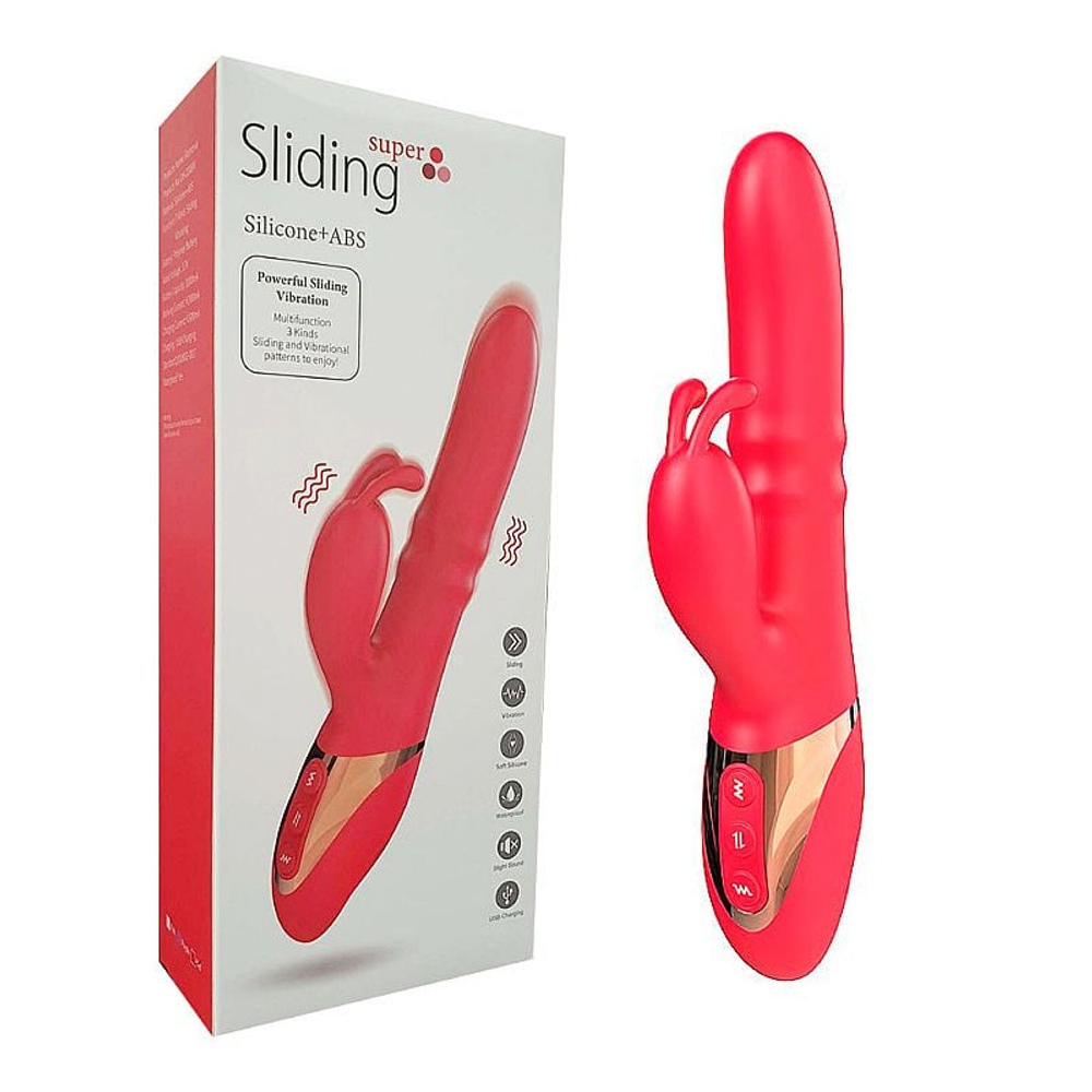 Vibrador De Silicone Ponto G E Clitóris Vai E Vem Vibe Toys