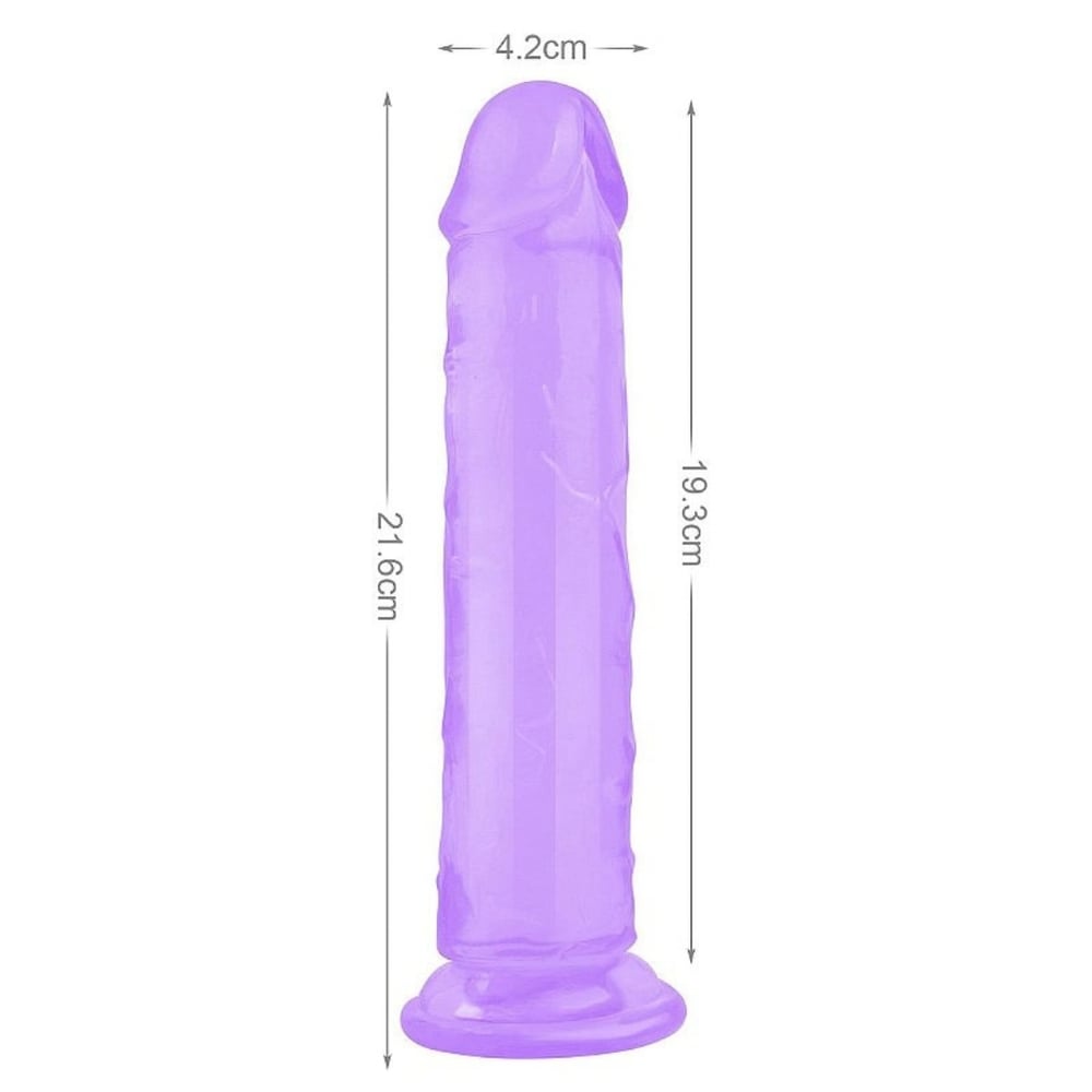 Pênis Realístico Jelly 8.5 Com Ventosa Vibe Toys