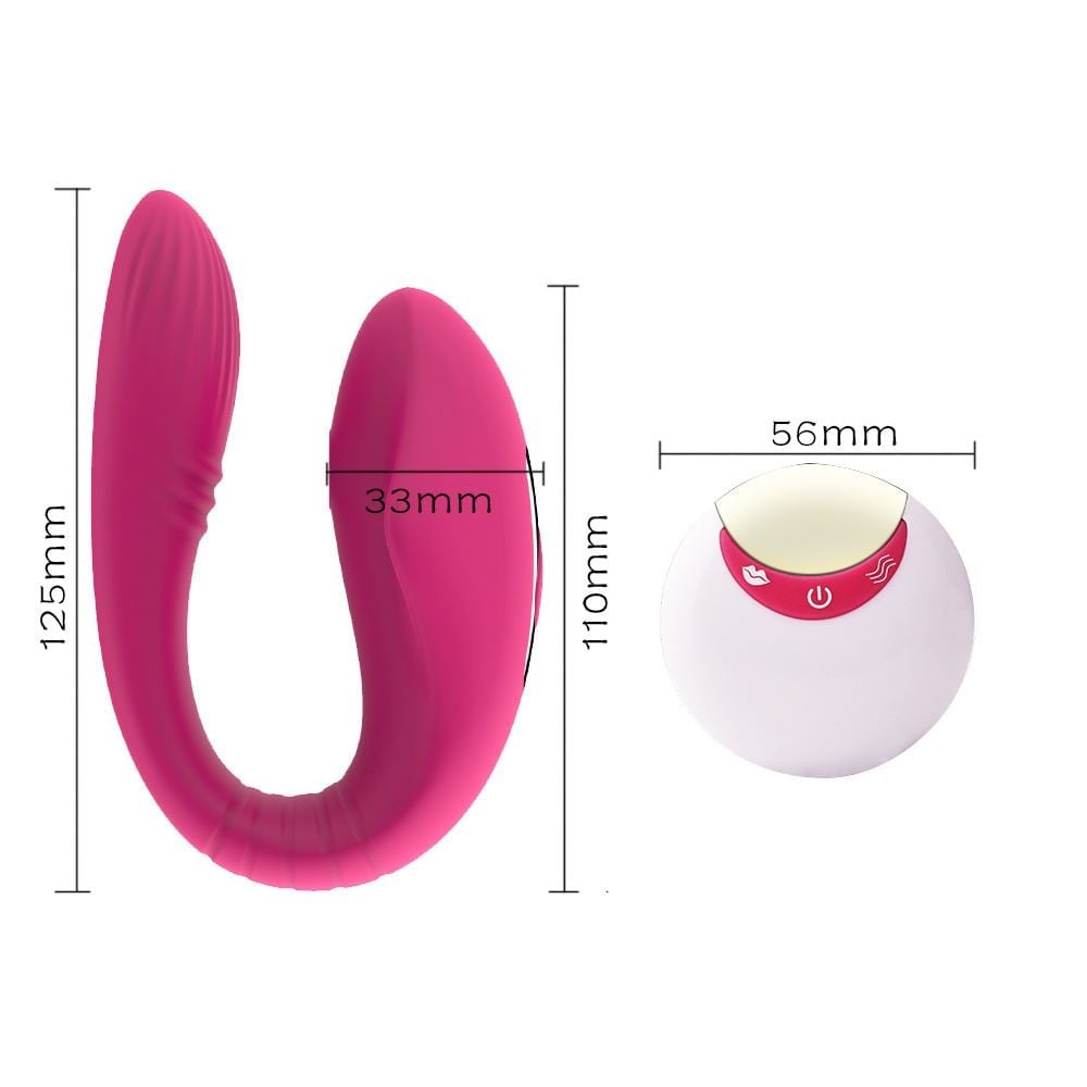 Vibrador De Casal 5 Modos De Vibração E Controle Remoto Vibe Toys