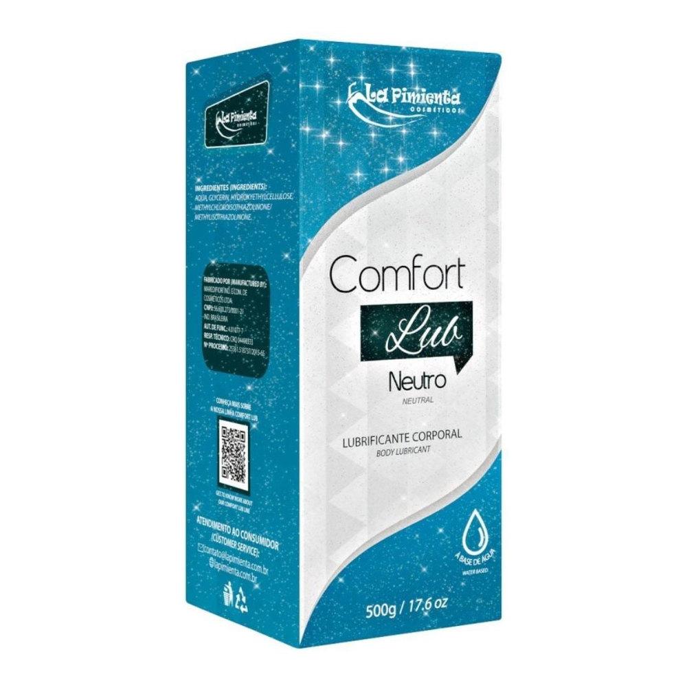 Comfort Lub Lubrificante Neutro 500g La Pimienta