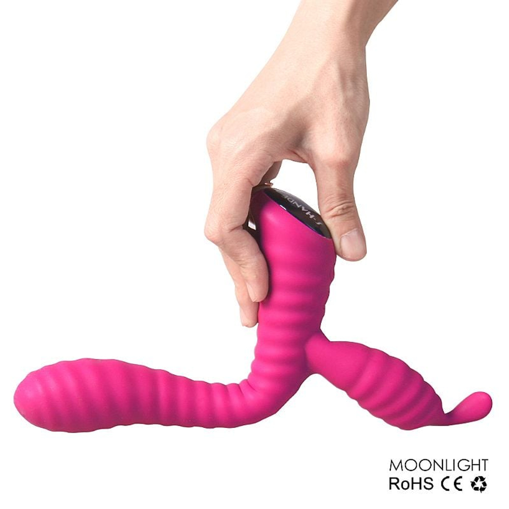 Moonlight Vibrador Ponto G Com Plug Vibe Toys