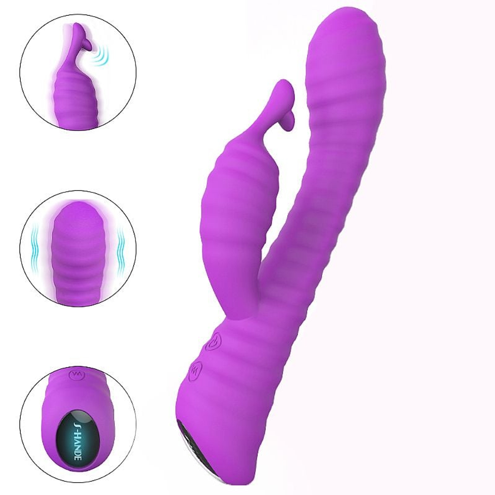 Moonlight Vibrador Ponto G Com Plug Vibe Toys