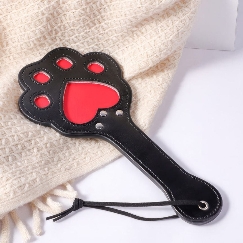 Palmatória Em Couro Com Formato De Pata De Gato Vibe Toys