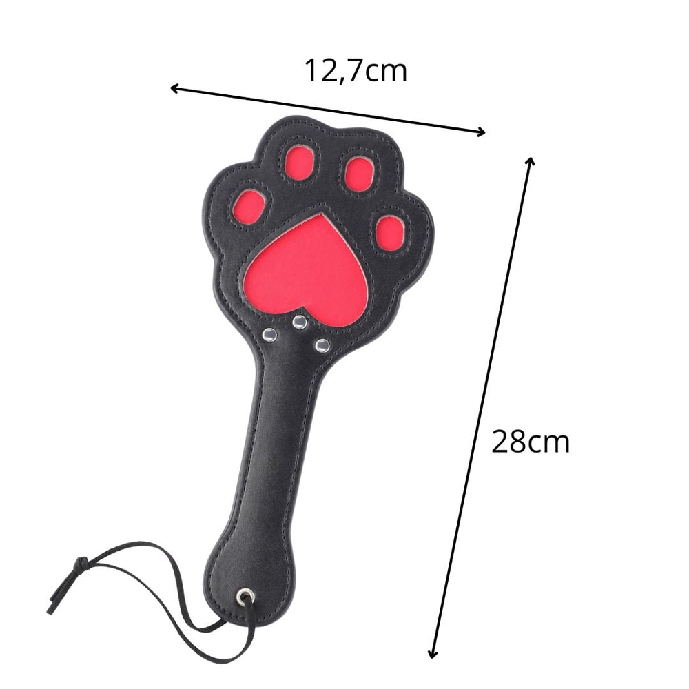Palmatória Em Couro Com Formato De Pata De Gato Vibe Toys