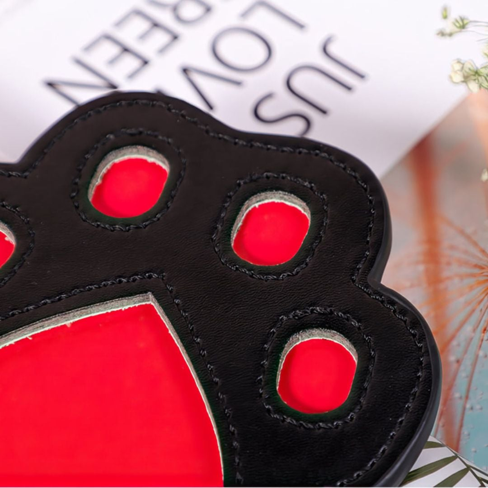 Palmatória Em Couro Com Formato De Pata De Gato Vibe Toys