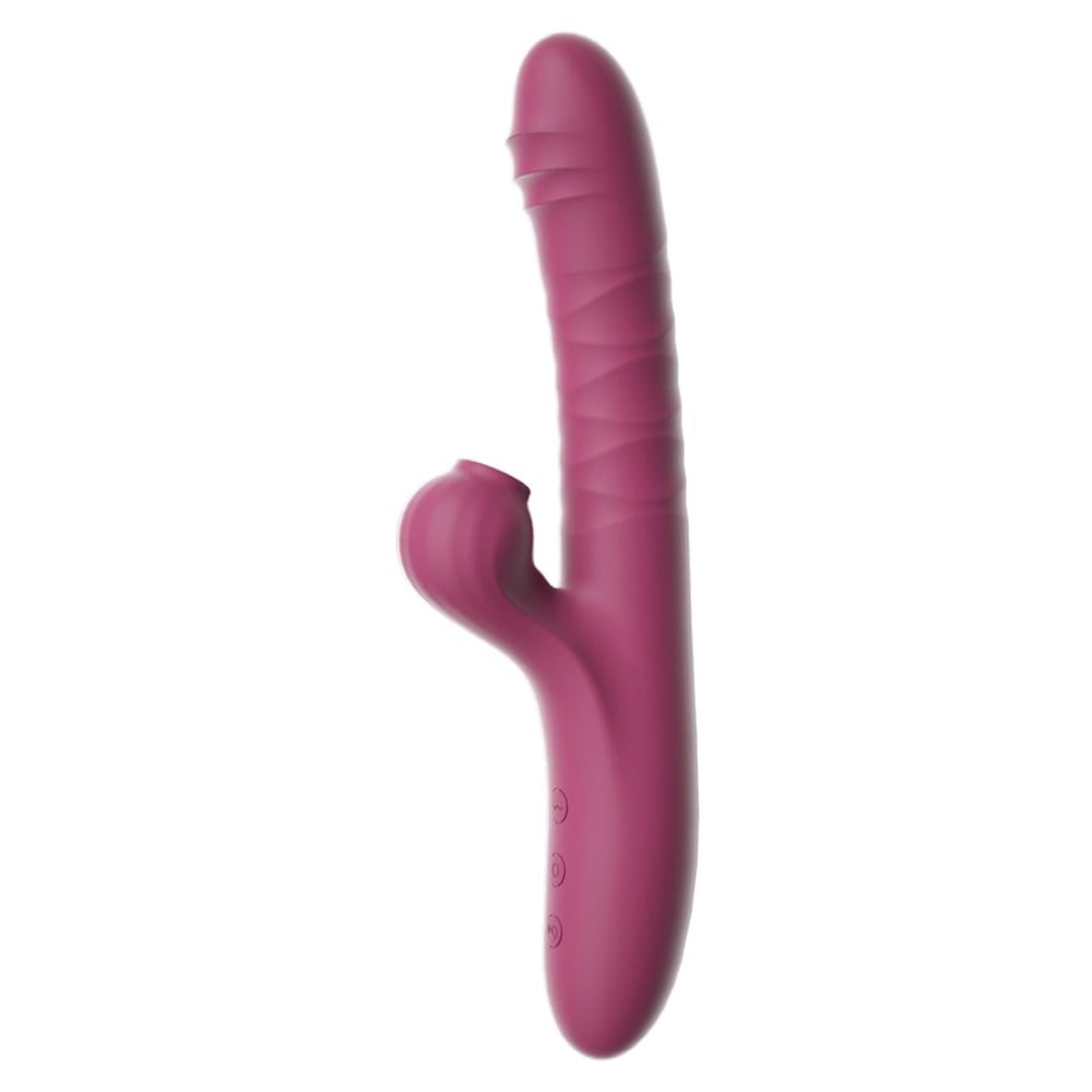 Vibrador Ponto G Suck 10 Modos De Vibração E Pulsação Lilo