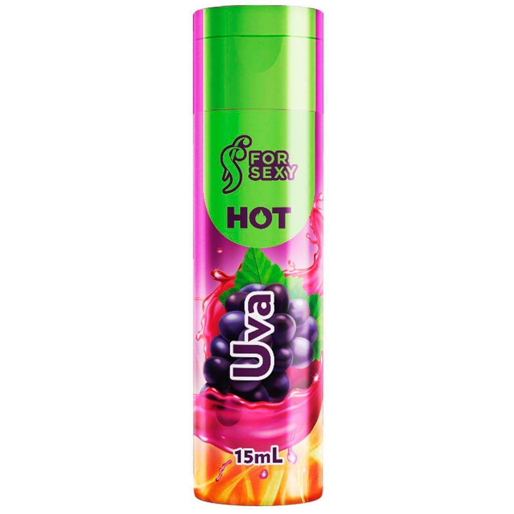 Gel Lubs Hot Comestível 15ml Forsexy