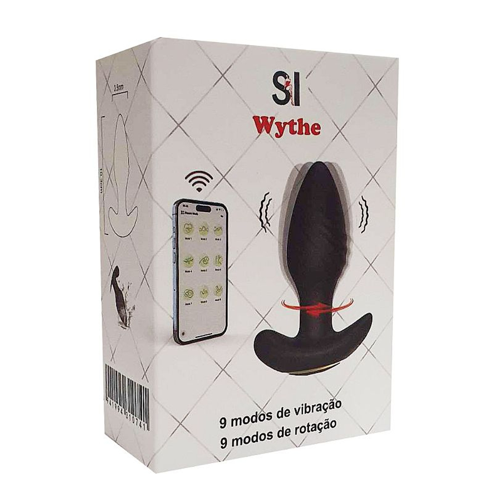 Plug Anal Em Silicone / Recarregável Via App Vibe Toys