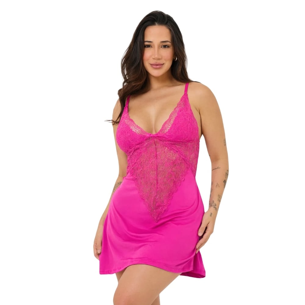 Camisola Sensual Letícia Lisa Patitex