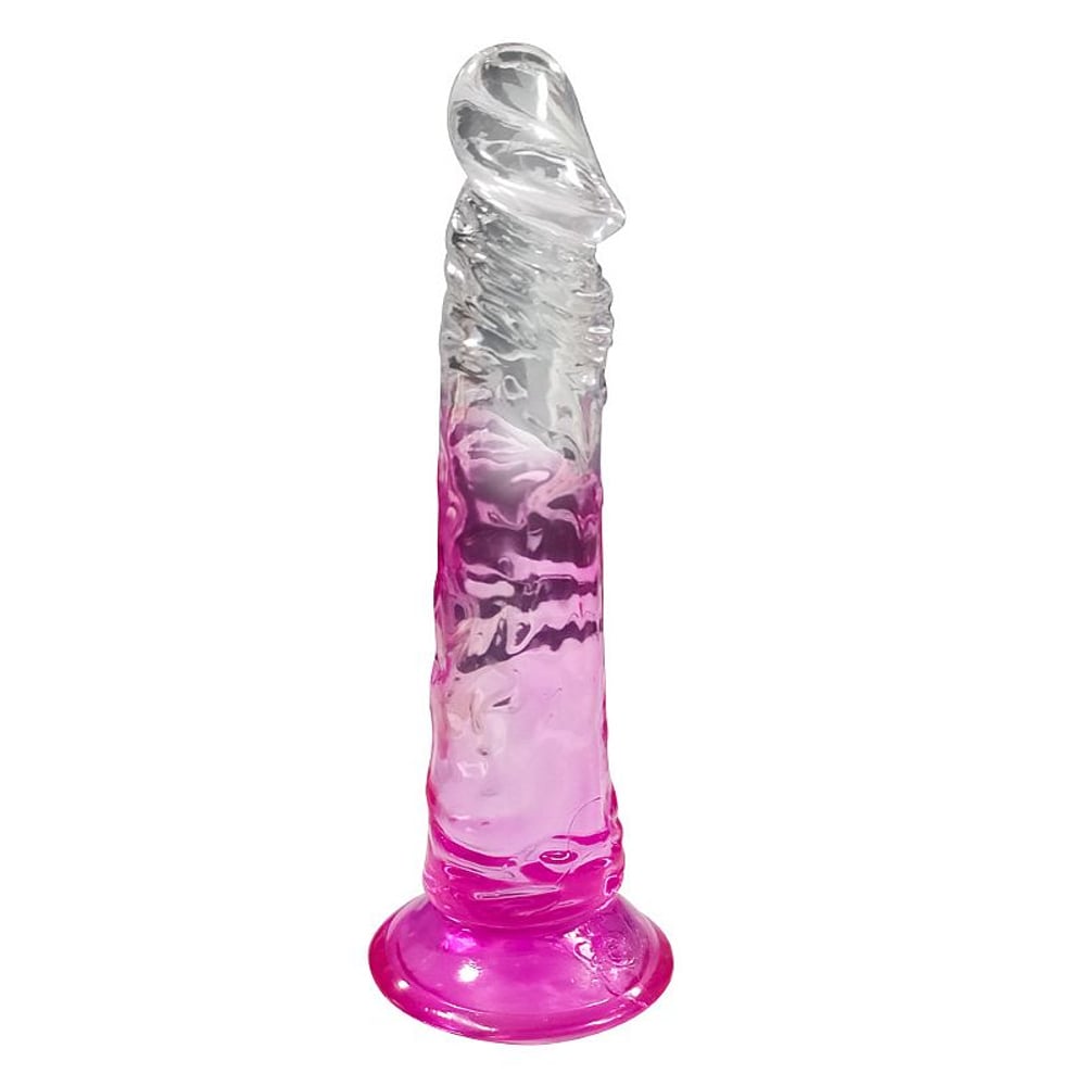 Pênis Realístico Transparente 18,5x3,5cm Vibe Toys