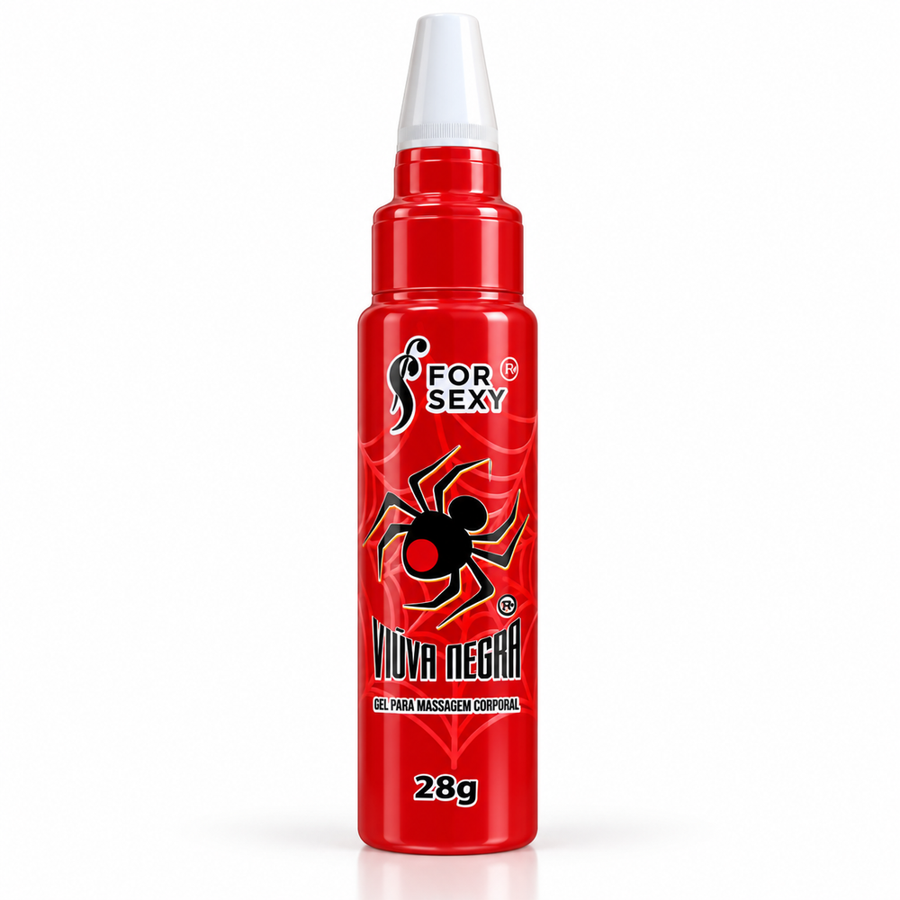 Viúva Negra Gel Corporal 4x1 Bisnaga 28g Forsexy